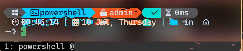 wezterm glitching out in its rendering